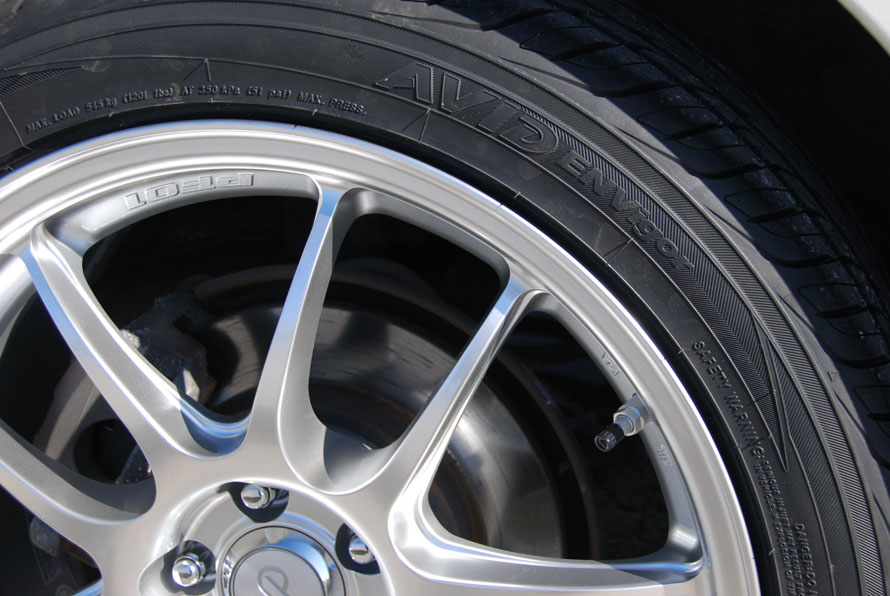 photo 3 Toyota Prius custom wheels Enkei PF01 17x7.5, ET +45, tire size 215/45 R17. x ET