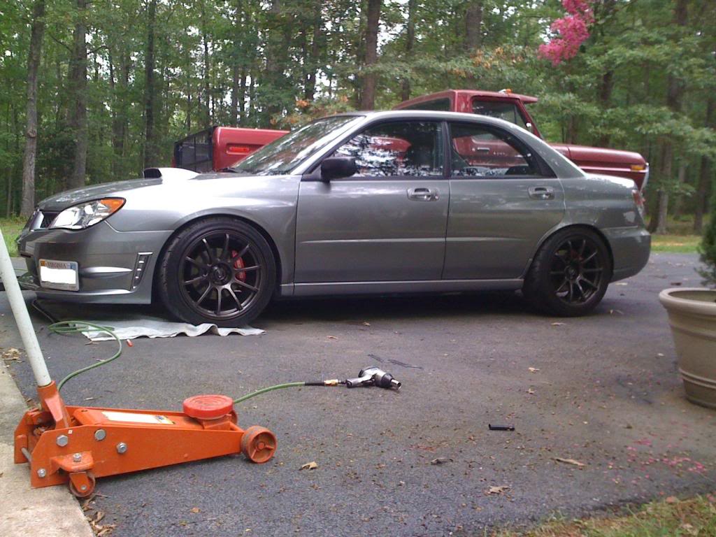photo 2 Subaru Legacy custom wheels Rota G-Force 18x9.0, ET +35, tire size 225/40 R18. x ET