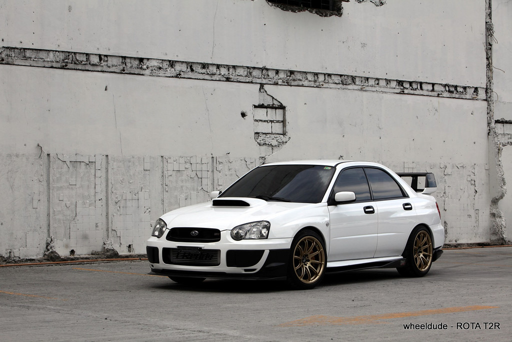 photo 4 Subaru Impreza custom wheels Rota T2R 18x9.5, ET +38, tire size 245/40 R18. x ET 