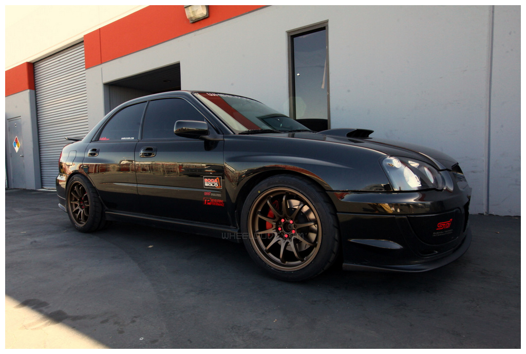 photo 1 Subaru Impreza custom wheels Rota DPT 18x9.5, ET , tire size X R18. x ET 