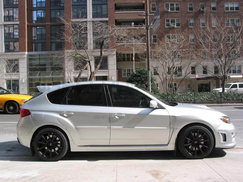 photo 2 Subaru Impreza WRX custom wheels Rota G-Force 18x9.0, ET +35, tire size X R18. x ET 