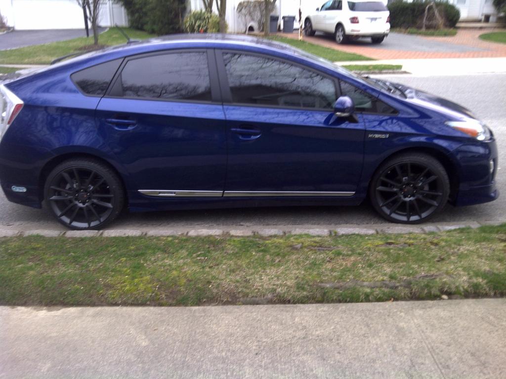 photo 2 Toyota Prius custom wheels Five Axis SF:6 19x, ET , tire size 215/40 R19. x ET