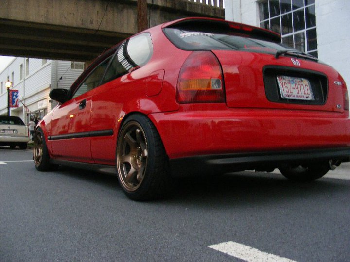 photo 4 Honda Civic custom wheels Rota Grid Offroad 16x8.0, ET +20, tire size 205/40 R16. 16x8.0 ET+10