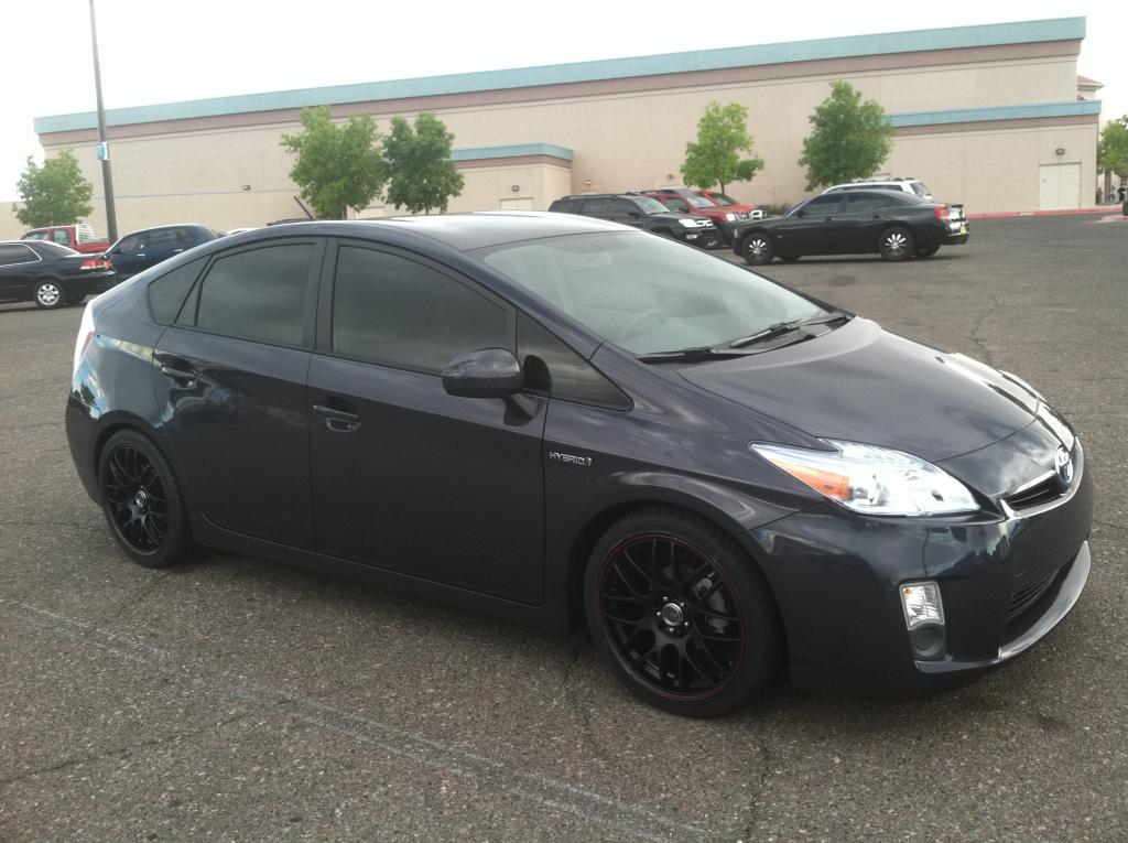 photo 1 Toyota Prius custom wheels 18x8.0, ET +47, tire size 225/40 R18. 18x8.0 ET+35