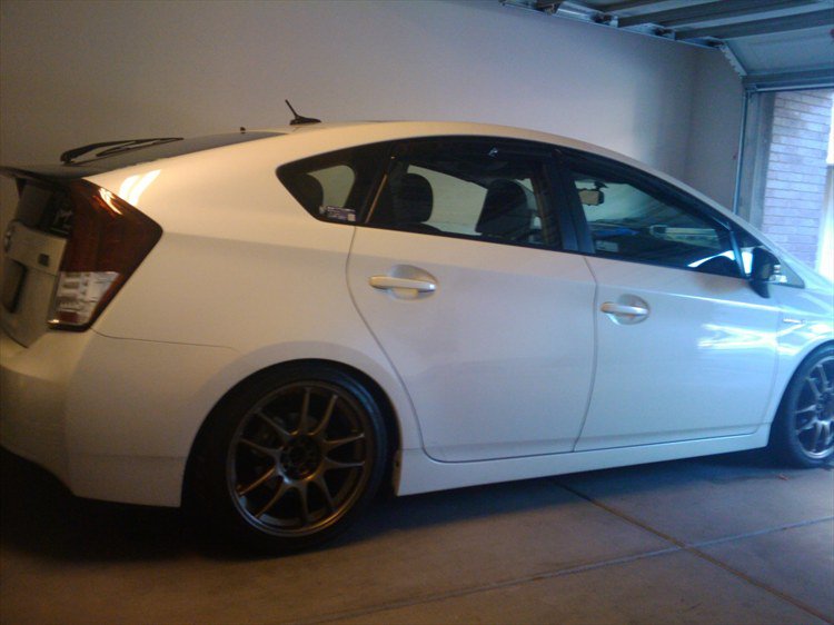 photo 3 Toyota Prius custom wheels Work Emotion CR Kai 18x7.5, ET +48, tire size X R18. x ET