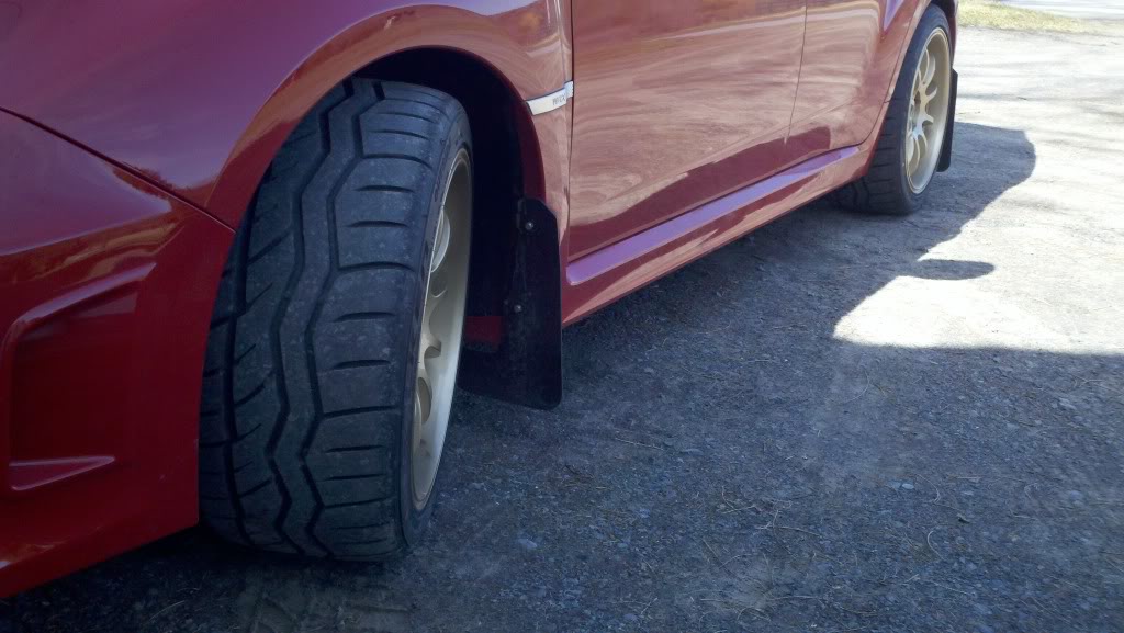 photo 2 Subaru Impreza custom wheels Rota D-Force 18x9.5, ET +40, tire size 265/35 R18. x ET 