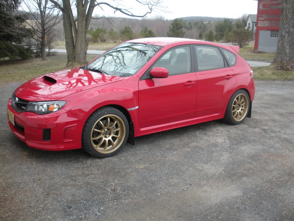 photo 3 Subaru Impreza custom wheels Rota D-Force 18x9.5, ET +40, tire size 265/35 R18. x ET 
