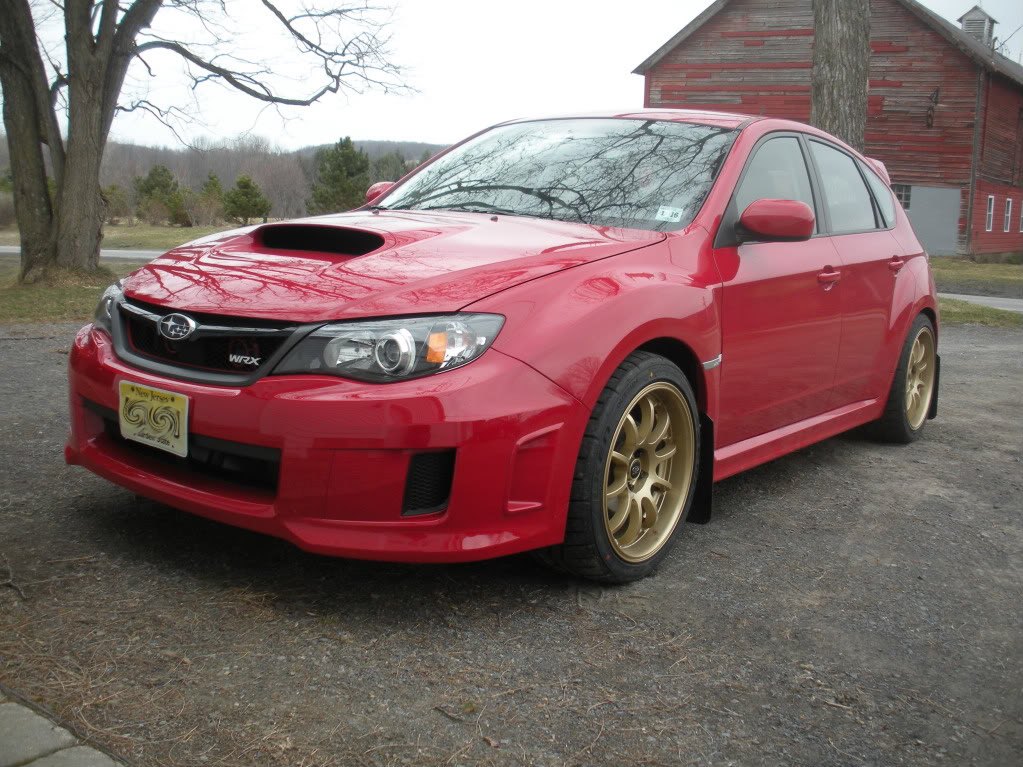 photo 1 Subaru Impreza custom wheels Rota D-Force 18x9.5, ET +40, tire size 265/35 R18. x ET 
