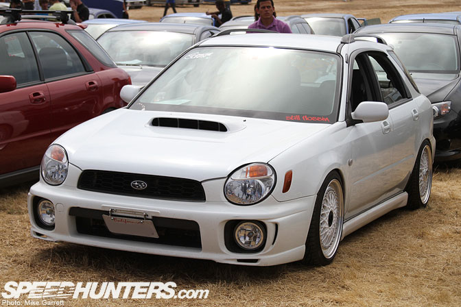 photo 7 Subaru Impreza WRX custom wheels BBS RS 316 17x8.5, ET +31, tire size 215/40 R17. x ET 
