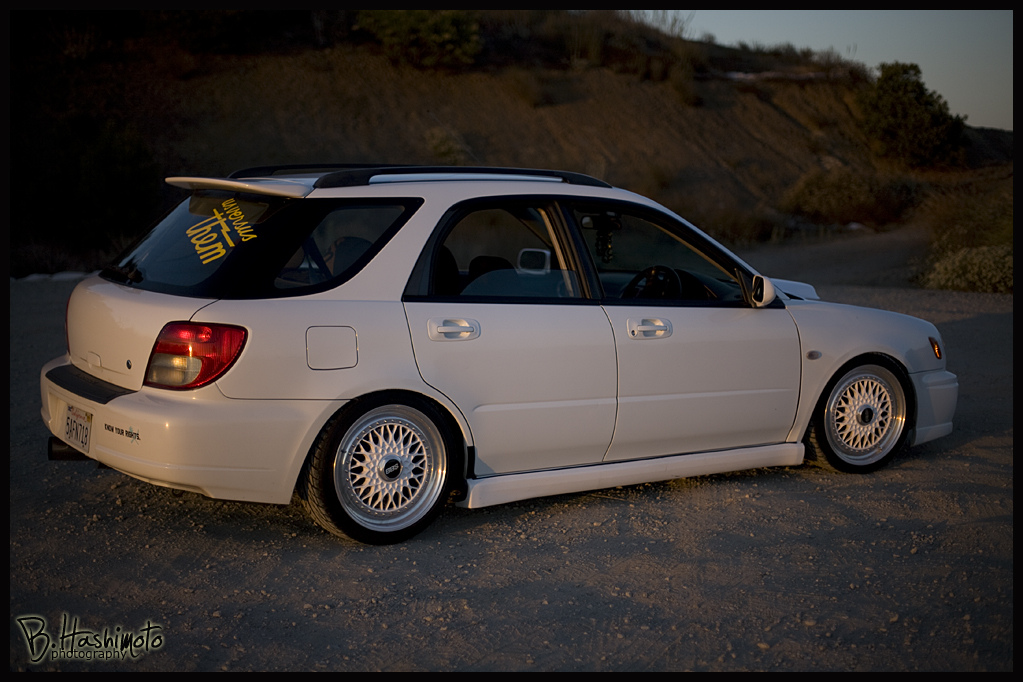 photo 8 Subaru Impreza WRX custom wheels BBS RS 316 17x8.5, ET +31, tire size 215/40 R17. x ET 