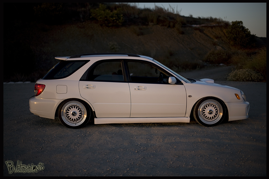 photo 9 Subaru Impreza WRX custom wheels BBS RS 316 17x8.5, ET +31, tire size 215/40 R17. x ET 