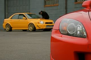 photo 2 Subaru Impreza custom wheels Rota G-Force 18x9.0, ET , tire size X R18. x ET