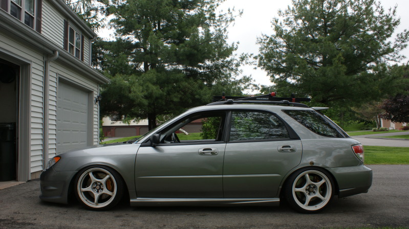 photo 10 Subaru Impreza custom wheels 5Zigen FN01R-C 17x8.0, ET +20, tire size 205/40 R17. x ET