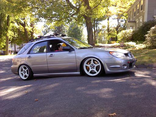 photo 19 Subaru Impreza custom wheels 5Zigen FN01R-C 17x8.0, ET +20, tire size 205/40 R17. x ET