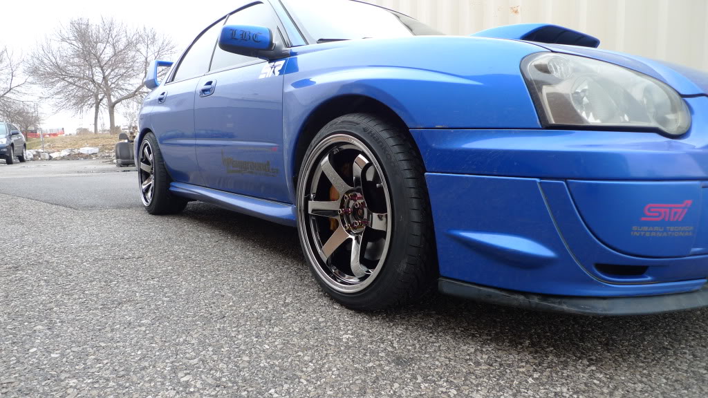 photo 1 Subaru Impreza custom wheels Rota Grid 18x9.5, ET +38, tire size 235/40 R18. x ET 