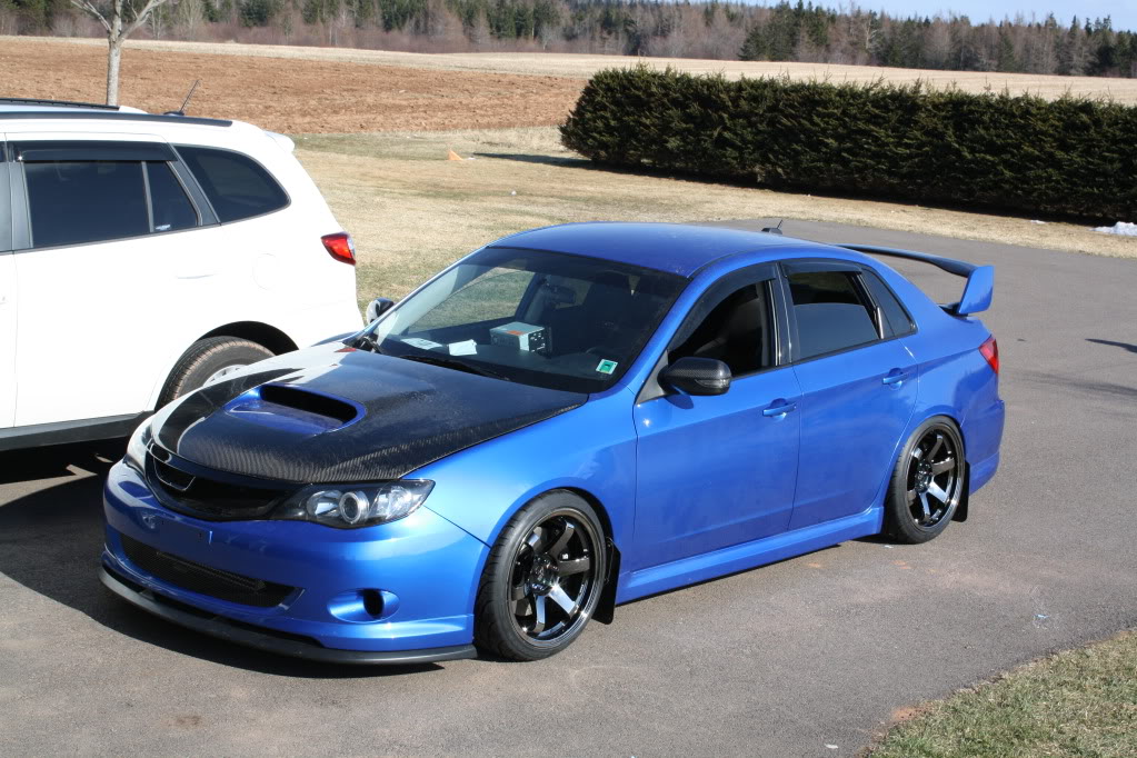 photo 1 Subaru Impreza custom wheels Rota  18x9.5, ET +38, tire size 245/35 R18. x ET 
