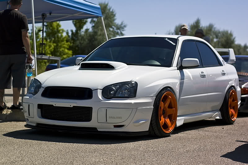 photo 1 Subaru Impreza custom wheels Rota P45R 18x9.5, ET +20, tire size X R18. x ET 