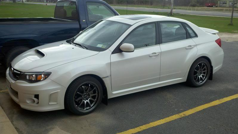 photo 1 Subaru Impreza custom wheels Rota DPT 18x9.5, ET +44, tire size 265/35 R18. x ET 