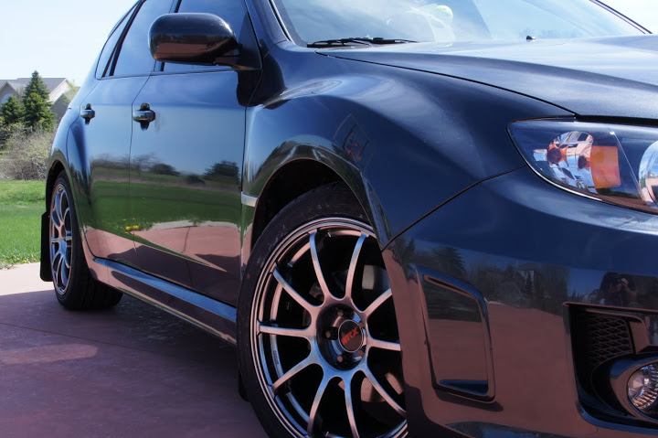 photo 1 Subaru Impreza custom wheels Rota  18x8.5, ET +48, tire size 245/40 R18. x ET 