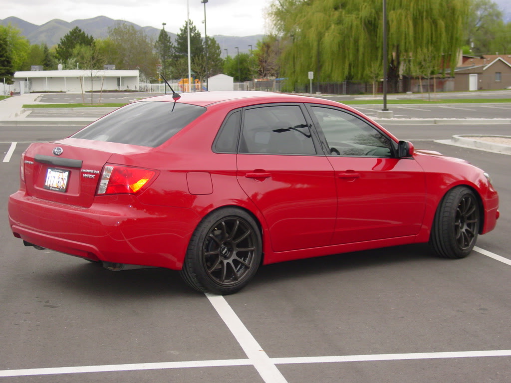 photo 3 Subaru Impreza custom wheels Rota G-Force 18x9.0, ET +35, tire size 245/40 R18. x ET 