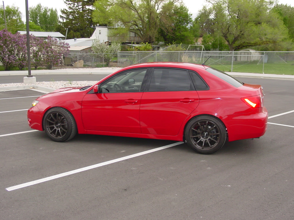 photo 4 Subaru Impreza custom wheels Rota G-Force 18x9.0, ET +35, tire size 245/40 R18. x ET 