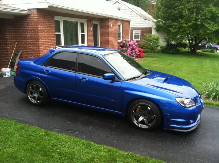photo 2 Subaru Impreza custom wheels Rota Grid 17x9.5, ET +30, tire size 225/45 R17. x ET 