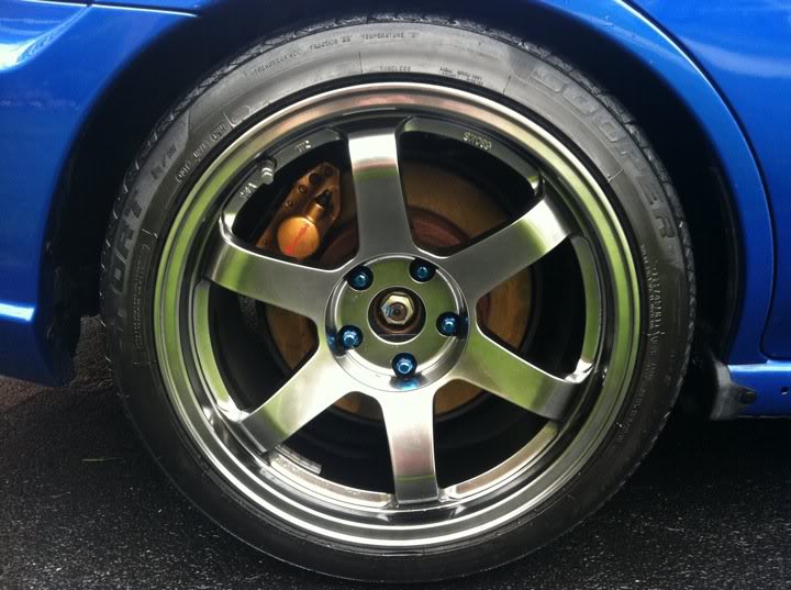 photo 4 Subaru Impreza custom wheels Rota Grid 17x9.5, ET +30, tire size 225/45 R17. x ET 