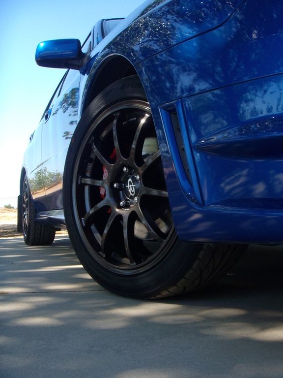 photo 2 Subaru Impreza custom wheels Rota G-Force 17x7.5, ET +48, tire size X R17. x ET 