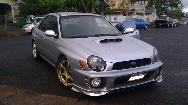 photo 1 Subaru Impreza custom wheels Rota Boost 17x8.0, ET +35, tire size X R17. x ET