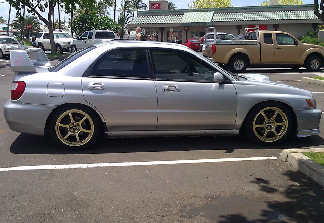 photo 2 Subaru Impreza custom wheels Rota Boost 17x8.0, ET +35, tire size X R17. x ET