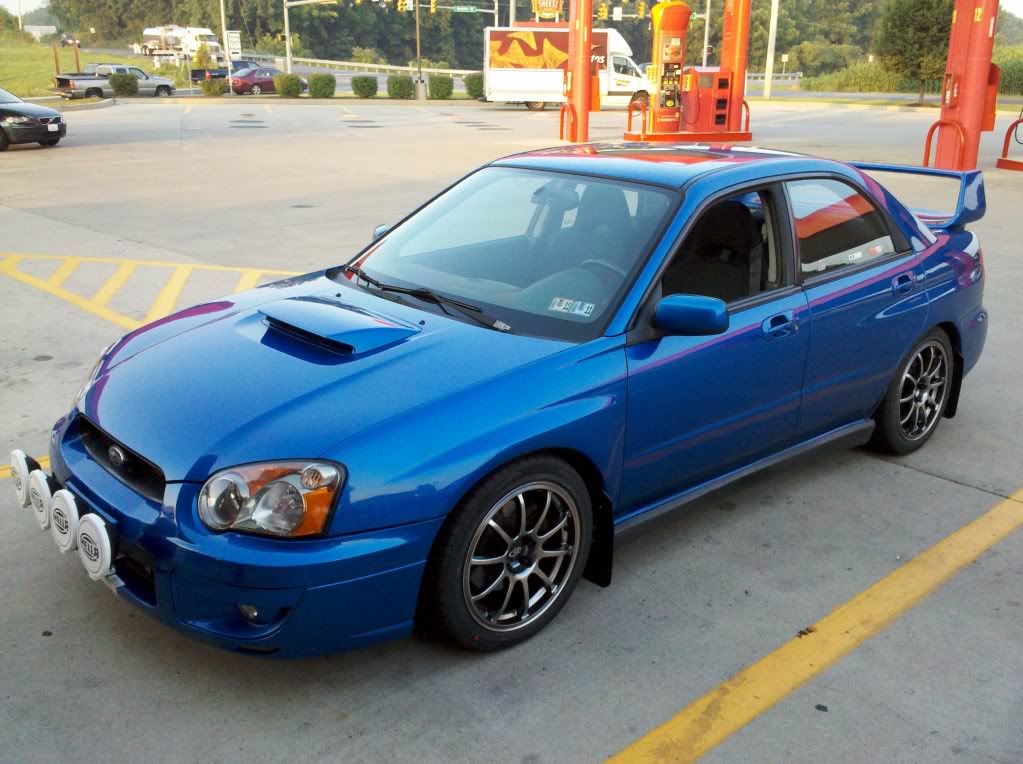 photo 2 Subaru Impreza custom wheels Rota G-Force 17x8.0, ET , tire size 225/45 R17. x ET
