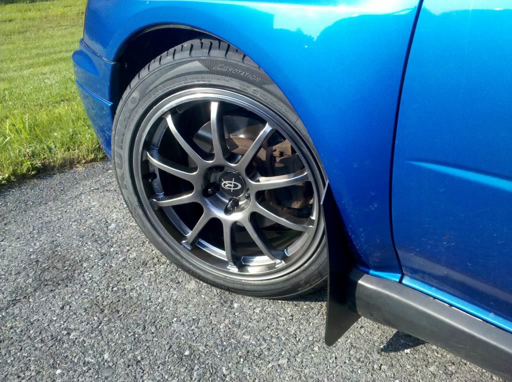 photo 1 Subaru Impreza custom wheels Rota G-Force 17x8.0, ET , tire size 225/45 R17. x ET