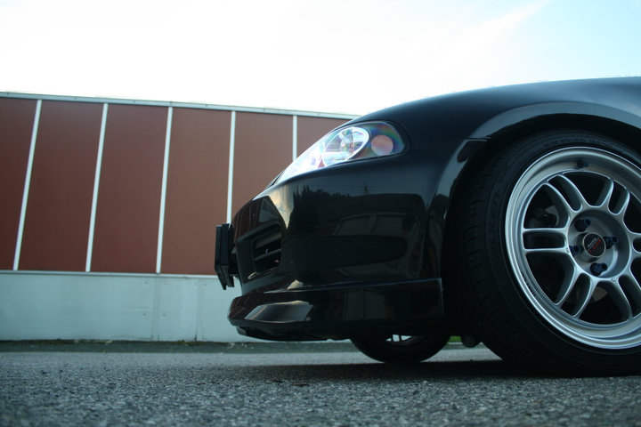 photo 3 Honda Civic custom wheels Enkei RPF1 16x8.0, ET +45, tire size 205/40 R16. x ET 