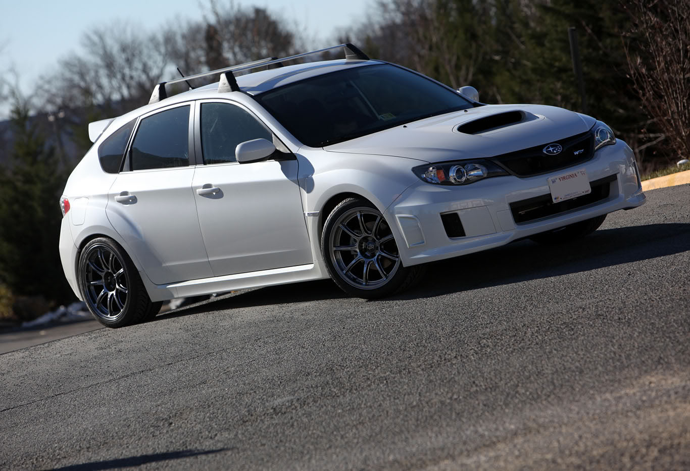 photo 1 Subaru Impreza WRX custom wheels   18x9.5, ET +40, tire size 265/35 R18. x ET 