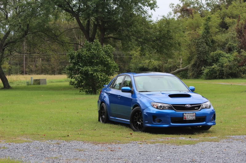 photo 2 Subaru Impreza WRX custom wheels Rota D-Force 18x9.5, ET +40, tire size 265/35 R18. x ET 