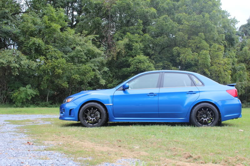 photo 3 Subaru Impreza WRX custom wheels Rota D-Force 18x9.5, ET +40, tire size 265/35 R18. x ET 