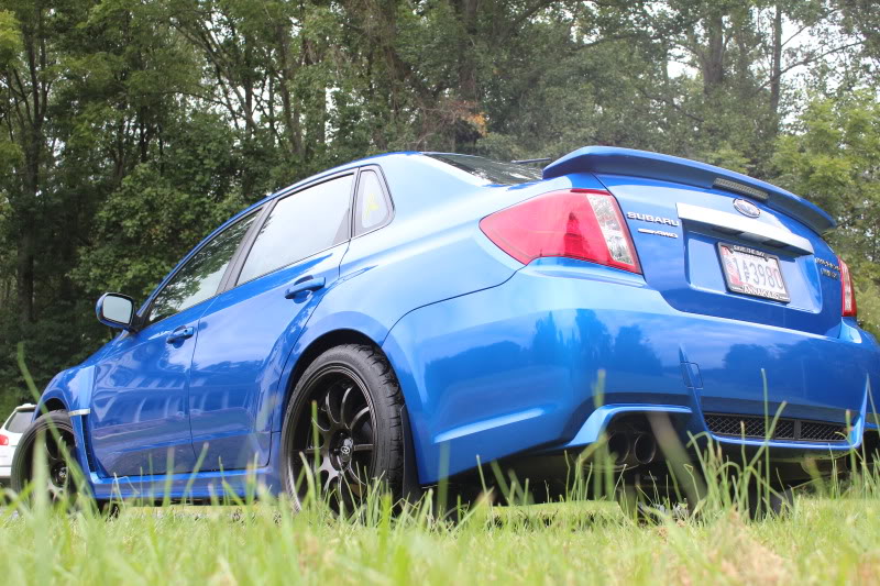 photo 1 Subaru Impreza WRX custom wheels Rota D-Force 18x9.5, ET +40, tire size 265/35 R18. x ET 