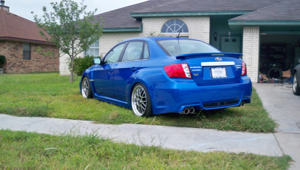 photo 3 Subaru Impreza WRX custom wheels SSR MS1 18x9.5, ET +37, tire size 235/45 R18. x ET