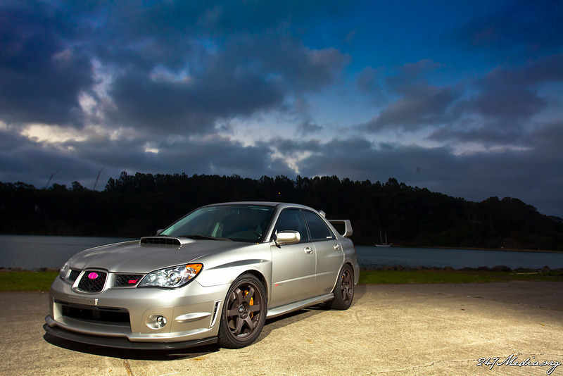 photo 2 Subaru Impreza custom wheels Rota Grid 18x8.5, ET +44, tire size 255/35 R18. x ET 