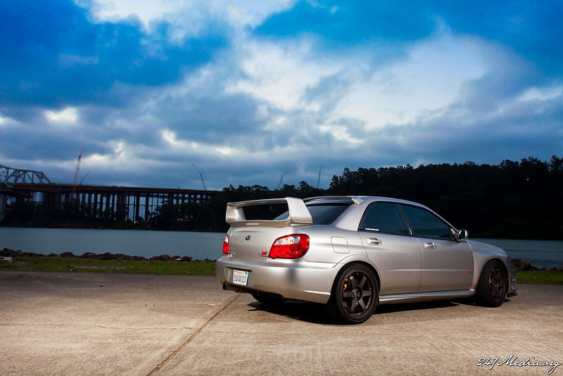 photo 3 Subaru Impreza custom wheels Rota Grid 18x8.5, ET +44, tire size 255/35 R18. x ET 