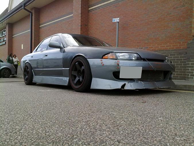 photo 2 Nissan R31-R34 Skyline 4dr custom wheels Rota  17x9.5, ET +12, tire size 225/45 R17. x ET 