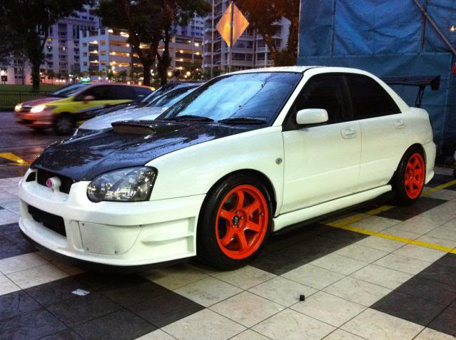 photo 1 Subaru Impreza custom wheels Rota Grid 17x9.0, ET +35, tire size 235/45 R17. x ET 