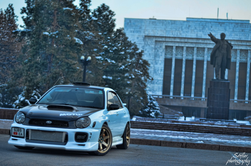 photo 1 Subaru Impreza custom wheels Rota Grid 18x9.5, ET +38, tire size 235/40 R18. x ET 