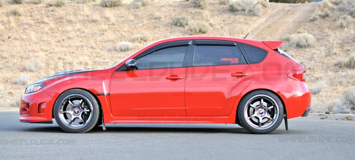 photo 4 Subaru Impreza custom wheels Rota Boost 2 18x9.5, ET +35, tire size X R18. x ET 