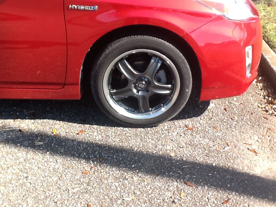 photo 1 Toyota Prius custom wheels   17x, ET , tire size 205/50 R17. x ET 