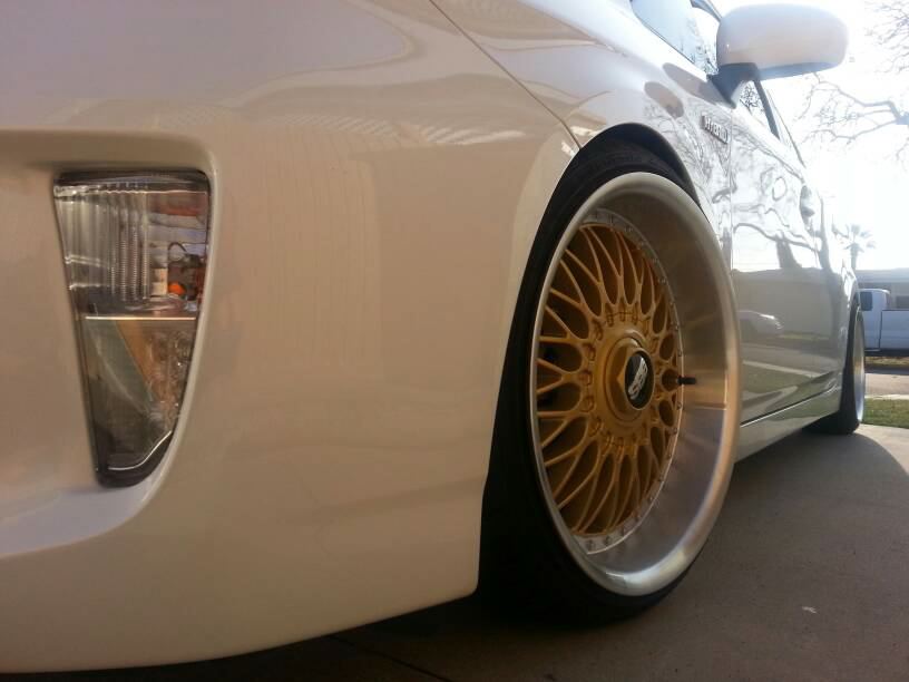 photo 1 Toyota Prius custom wheels BBS RS replica 18x9.0, ET +30, tire size 225/35 R18. x ET 