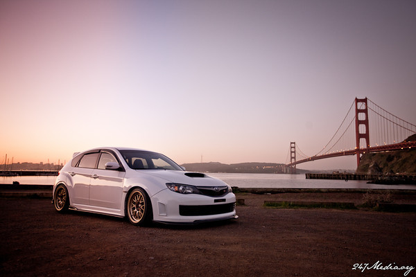 photo 2 Subaru Impreza WRX custom wheels Rota MXR 18x9.5, ET , tire size X R18. x ET 