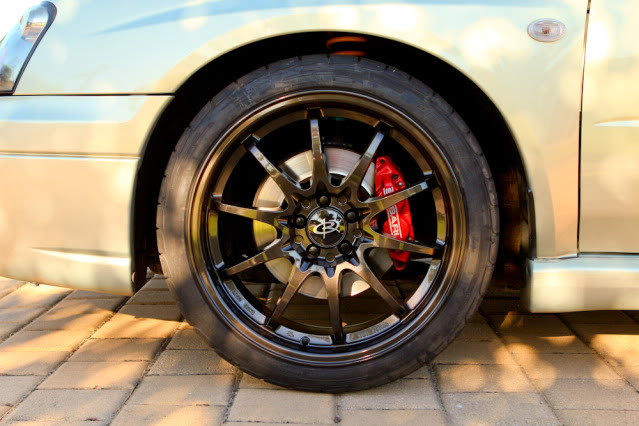 photo 1 Subaru Impreza custom wheels Rota DPT 18x9.0, ET +38, tire size X R18. x ET 