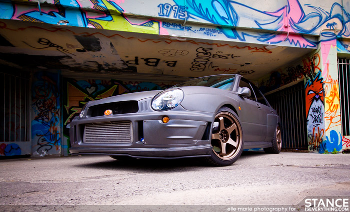 photo 1 Subaru Impreza custom wheels Rota P45R 18x9.5, ET +35, tire size X R18. x ET