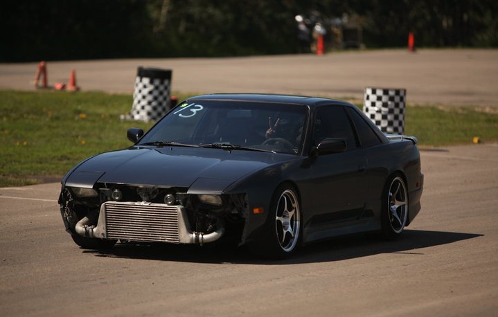 photo 1 Nissan S13 custom wheels 5zigen FN01R-C 17x9.0, ET +15, tire size 235/40 R17. 17x10.0 ET+25 215/45 R17
